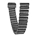 Carlisle D1400-14M-170 Rubber Dual Synchronous Belt, 100 Teeth, 14 mm Tooth Pitch, 1400 mm Pitch Length, 6.69" Wide