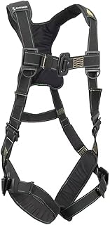 SafeWaze 020-1290 Arc Flash Full Body Harness: DE 1D, DE MB Chest/Legs (XS)