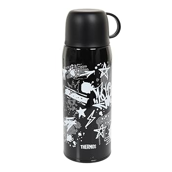 ワンタッチオープン水筒 ブラック・ブルー*7 ワンタッチオープン水筒 ブラック・ブルー*7