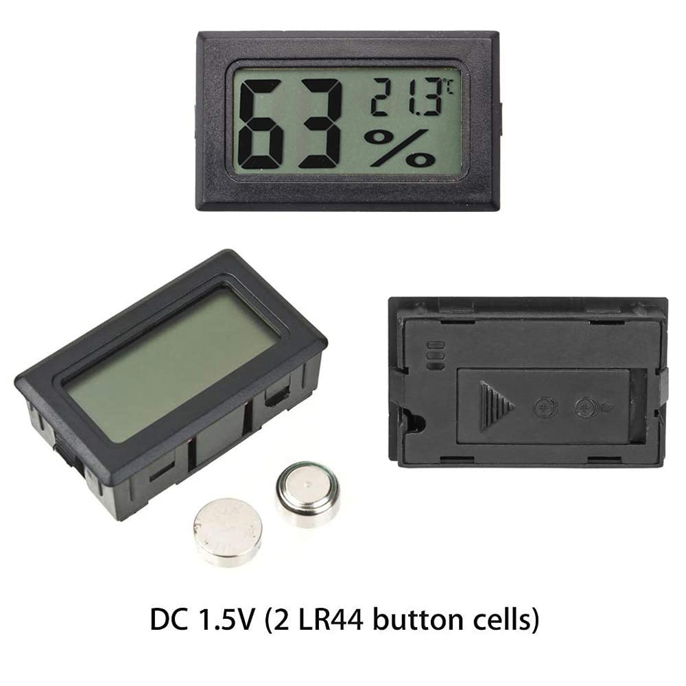 UlisemTermometro E Igrometro Digitale Per Interni Con Registrazione Dei Valori Massimi E Minimi Di Temperatura E Umidita 88443744