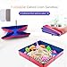 KiddosLand Dino Play Sand for Kids,3lbs Magic Sand,38pcs Sand Toys Include Sandbox,12 Dinosaur Figures,11 Dino Molds,Cleaning Set and Numerous Sand Tools,Dinosaur Toys Gift for Girls Boys Ages 3+