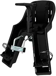 Cadeirinha Baby Bike Kalf Infantil Dianteira Preta Kf 400