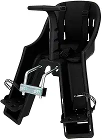 Cadeirinha Baby Bike Kalf Infantil Dianteira Preta Kf 400