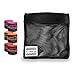 Sanabul Handwrap Laundry Bag Mesh Boxing Glove Hand Wrap Wash Bag with Zipper- Black , Large