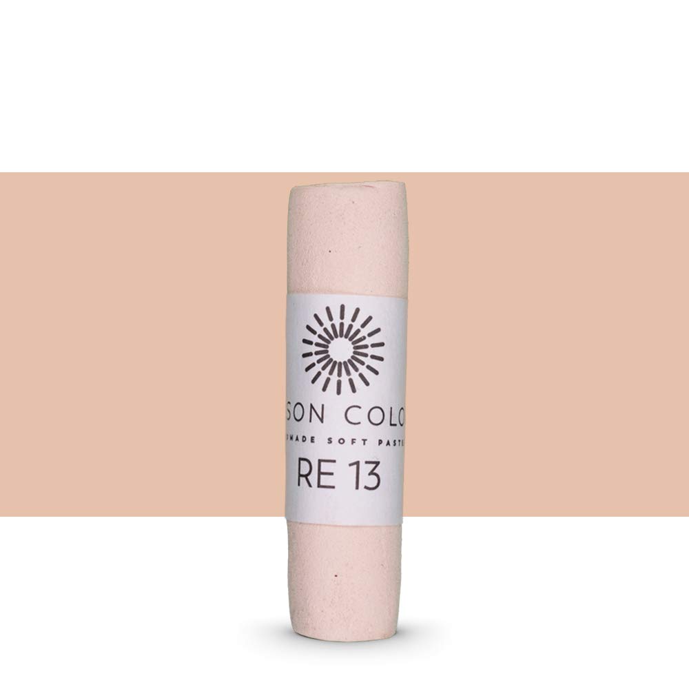 Unison : Soft Pastel : Single Red Earth 13