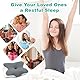 Omtofo Memory Foam Pillow, Nackenstützkissen, Nackenkissen, Kopfkissen Nackenschmerzen, Orthopädisches Kissen, Ergonomic Pillow for Sides, Back and Stomach Sleepers 63 x 42.5 x 13.8/9 cm (1er Pack)