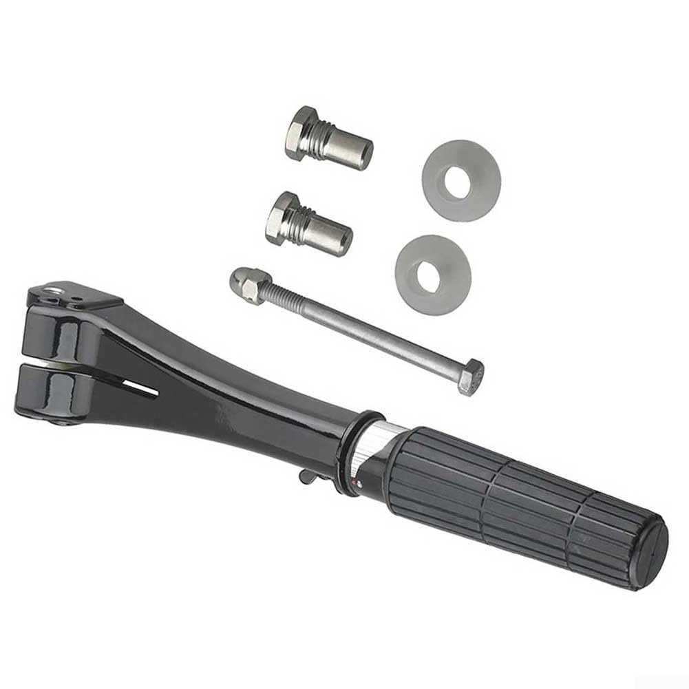 Conjunto de mango para Tohatsu 9.9HP 15HP 18HP, construcción robusta de plástico y metal, agarre ergonómico para un control suave, parte 398S63011-0