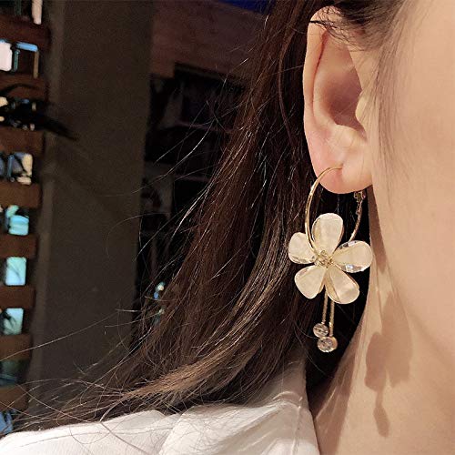 Dangle Earrings For Women - 3 Pairs Womens Earrings Dangle Hanging Earrings For Women Stainless Steel Hypoallergenic Dangling Earrings For Women Sensitive Ears Long Earrings For Women Teen Girls Set #TOP4
