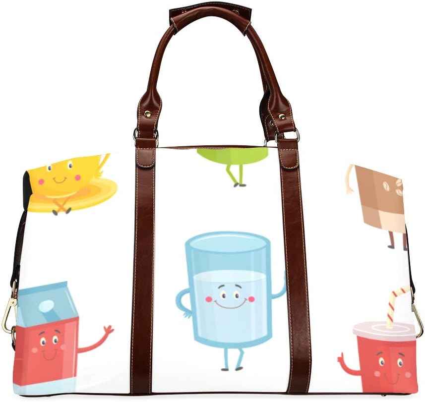 Carry On Weekend Bag Set Of Funny Tea Chicago Mall Ov Coffee Cup Classic Milk