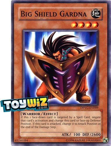YuGiOh Duelist Pack Yugi Single Card Big Shield Gardna DPYG-EN009 Common  [Toy] : Amazon.co.uk: Toys & Games