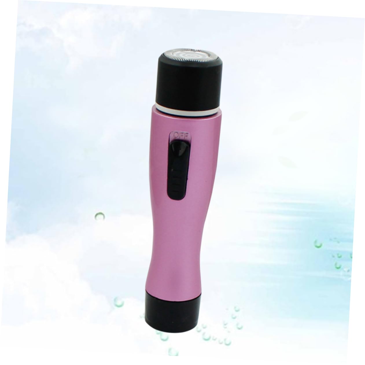 FRCOLOR 3pezzi Rasoio Elettrico Per Donne Epilatore Portatile Per Viso Ascelle Gambe e Bikini Rimozione Indolore Dei Inossidabile Design Ergonomico Facile Da Usare