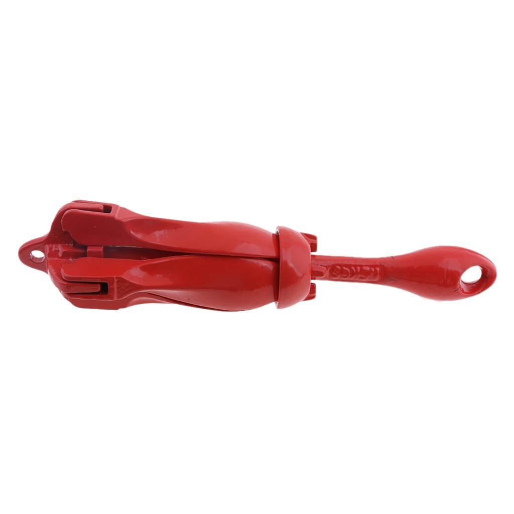 Ancre pliante en acier inoxydable pour bateau, kayak, yacht, 1,5 kg