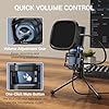 TONOR PC Microphone USB Computer Condenser Gaming Mic Plug & Play with Tripod Stand & Pop Filter for Vocal Recording, Podcasting, Streaming for iMac PC Laptop Desktop Windows Computer #2