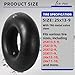 AR-PRO Relacement 25x13-9 Inner Tubes for ATV/UTV, Lawn Tractor, Mowers, Golf Cart, Snow Blowers, and More - with TR6 Straight Metal Valve Stems - Made from Durable Butyl Rubber