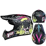 Claean-Acces-Home Abus Kinderhelm Motorradhelm Kinder Offroad Bike bergab AM DH Cross-38_M.