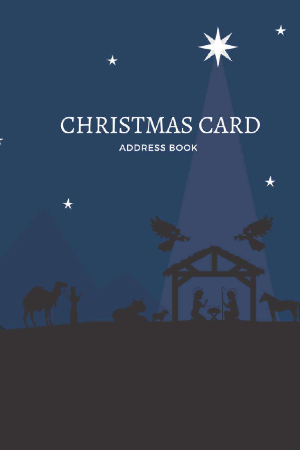 Christmas Card Address Book: Holiday Cards Sent And Received, Gift List Tracker, Keep Track & Record Addresses Organizer