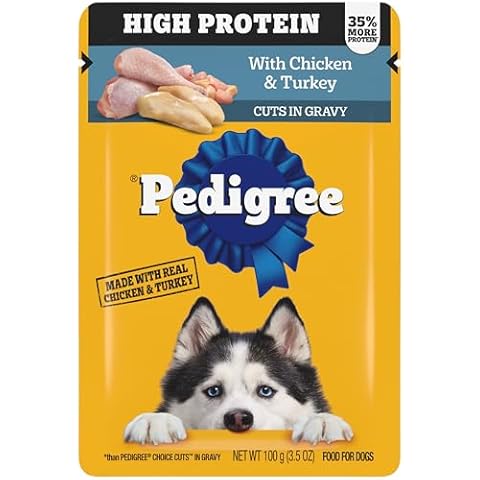 Pedigree High Protein Wet Dog Food Pouches Cover