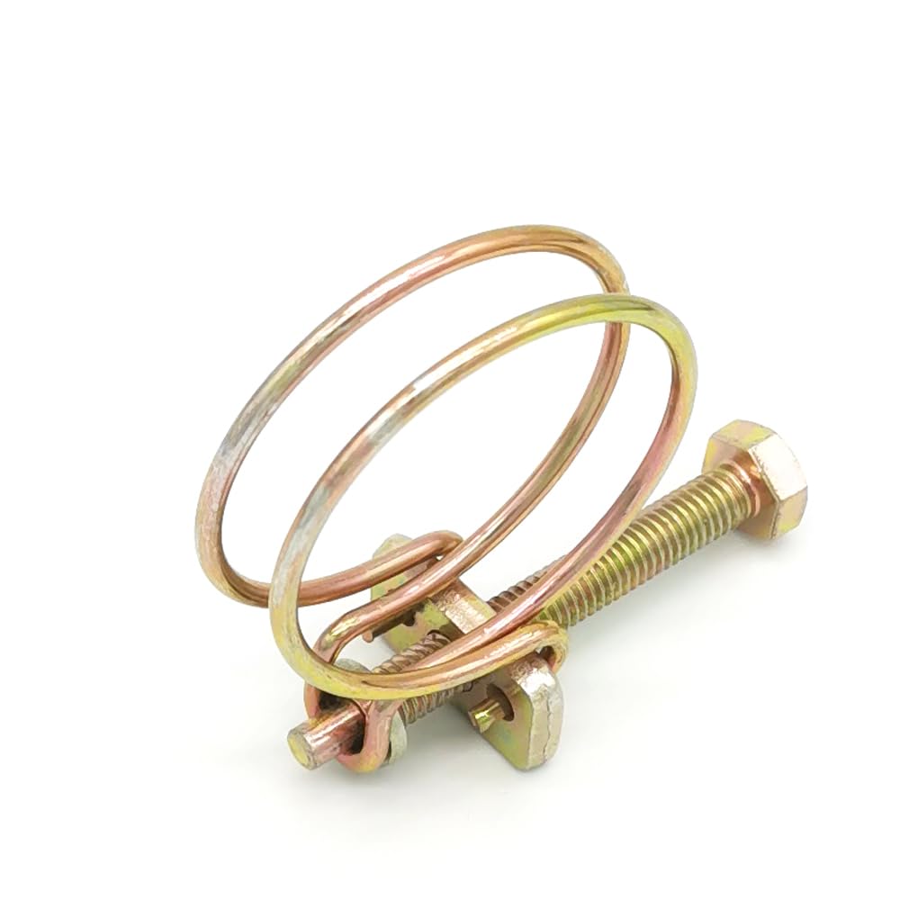 Abrazaderas for manguera de tubo telescópico doble alambre tipo C a precio fábrica(Dia.42mm(20pcs))