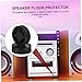 DOITOOL 4Pcs Speaker Isolation Feet Pads Durable Vibration Sound Dampening for Subwoofer Amplifier Turntable Enhance Audio Clarity Reduce Noise Interference