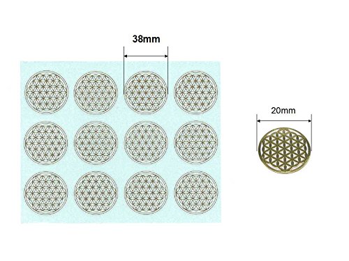 パワーオブライフ　絵画 ゴールド Amazon.co.jp: フラワーオブライフ エナジーカード【GOLD