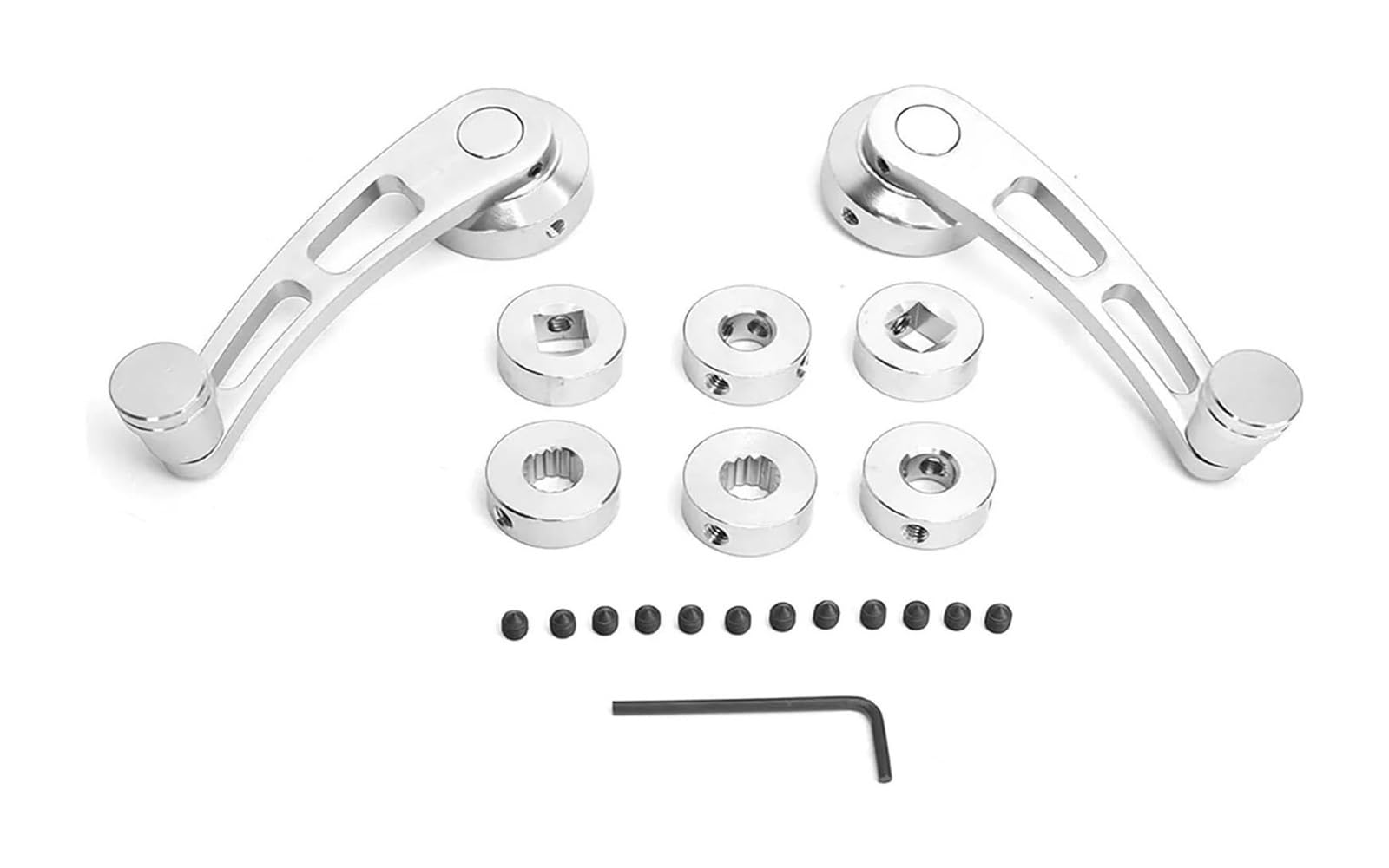 Für Classic Auto Innen Manuelle Tür Fensterheber Riser Griff Kurbel Ersatz 2 Stücke Autotürgriff