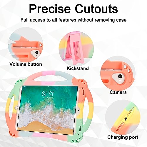 Funda para iPad de 6ª Generación anticaídas con soporte infantil 3