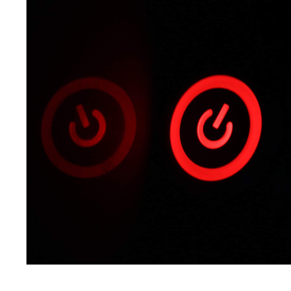 Cikonielf interrupteur avec LED Interrupteur à bouton-poussoir double Cikonielf interrupteur avec LED Interrupteur à bouton-poussoir double