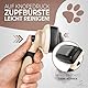Pretty Paw ® Profi Katzenbürste Set I Katzen Pflege Set - 100% Hygiene & Komfort Dank gerundeter Massageborsten I Bürste für die optimale Kurzhaar & Langhaar I Unterfellbürste