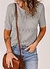 Dokotoo Womens Summer Short Sleeve Sweater for Wom... #2
