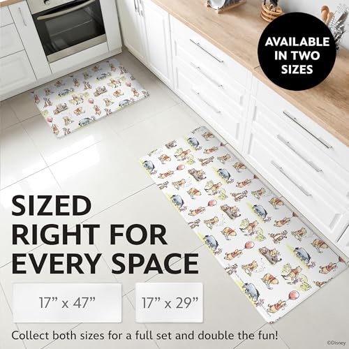 Image of Disney Winnie the Pooh Anti-Fatigue Kitchen Mats for Floor, 17x29, Non-Slip