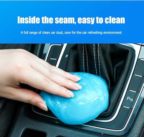 Kit de gel de limpeza de carro, detalhe universal para limpeza de fendas de carro de poeira de carro