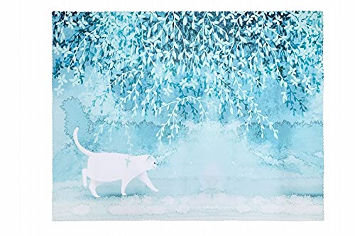 かわいい動物とプレゼント山のミニタペストリー