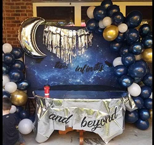 Miniatura 5 de AOFOTO Telón de fondo de nebulosa fantástica de 8 x 6 pies, cielo estrellado aeroespacial, fotografía, universo, galaxia, cosmos, espacio exterior,