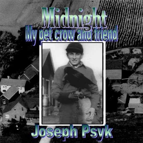 Midnight My Pet Crow and Friend