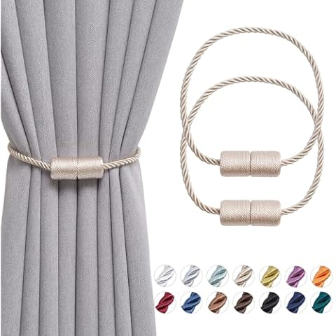 Pretty Jolly Magnetic Curtain Tiebacks Set Cover
