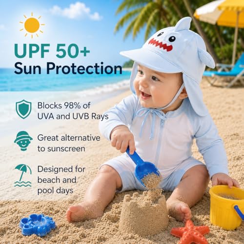 Image of Cuddle Club One-Piece Sunzies Swimsuit UPF 50+ Sun Protective Sunsuit