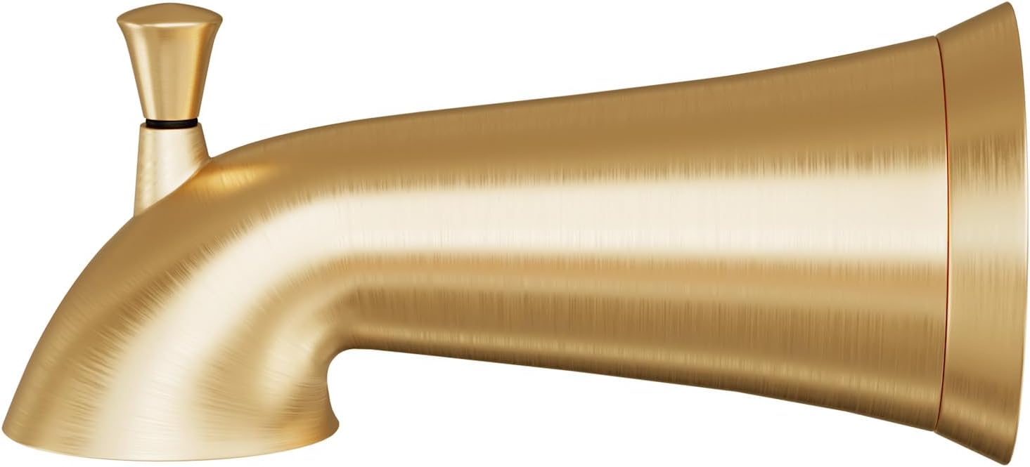 Signature Hardware 456260 Provincetown 5-1/4" Integrated Diverter Tub Spout