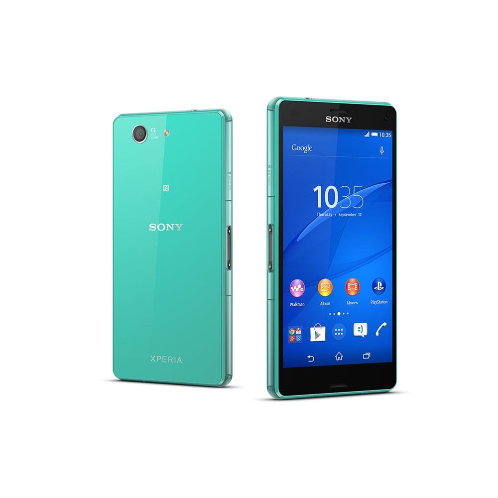 Sony Xperia Z3 Compact Smartphone (11,7 cm (4,6 Zoll) HD-TRILUMINOS-Display, 2,5 GHz-Quad-Core-Prozessor, 20,7 Megapixel-Kamera, Android 4.4) meergrün