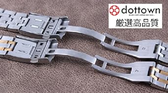 Amazon | ドットタウン 腕時計ステンレスベルト ラグ幅19mm 長さ