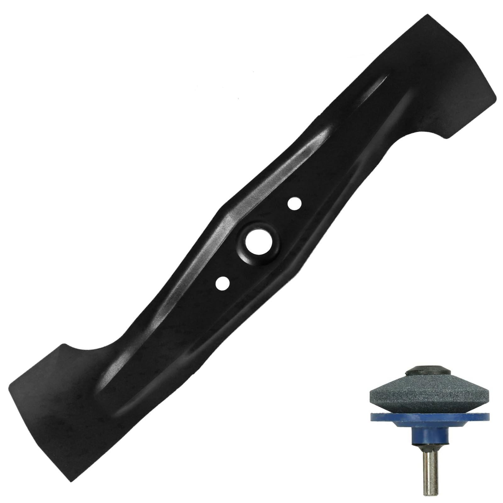 Spares2go Blade for Honda HRB475 HRB475C HRB476C Lawnmower (19", 47cm) + Sharpener Attachment