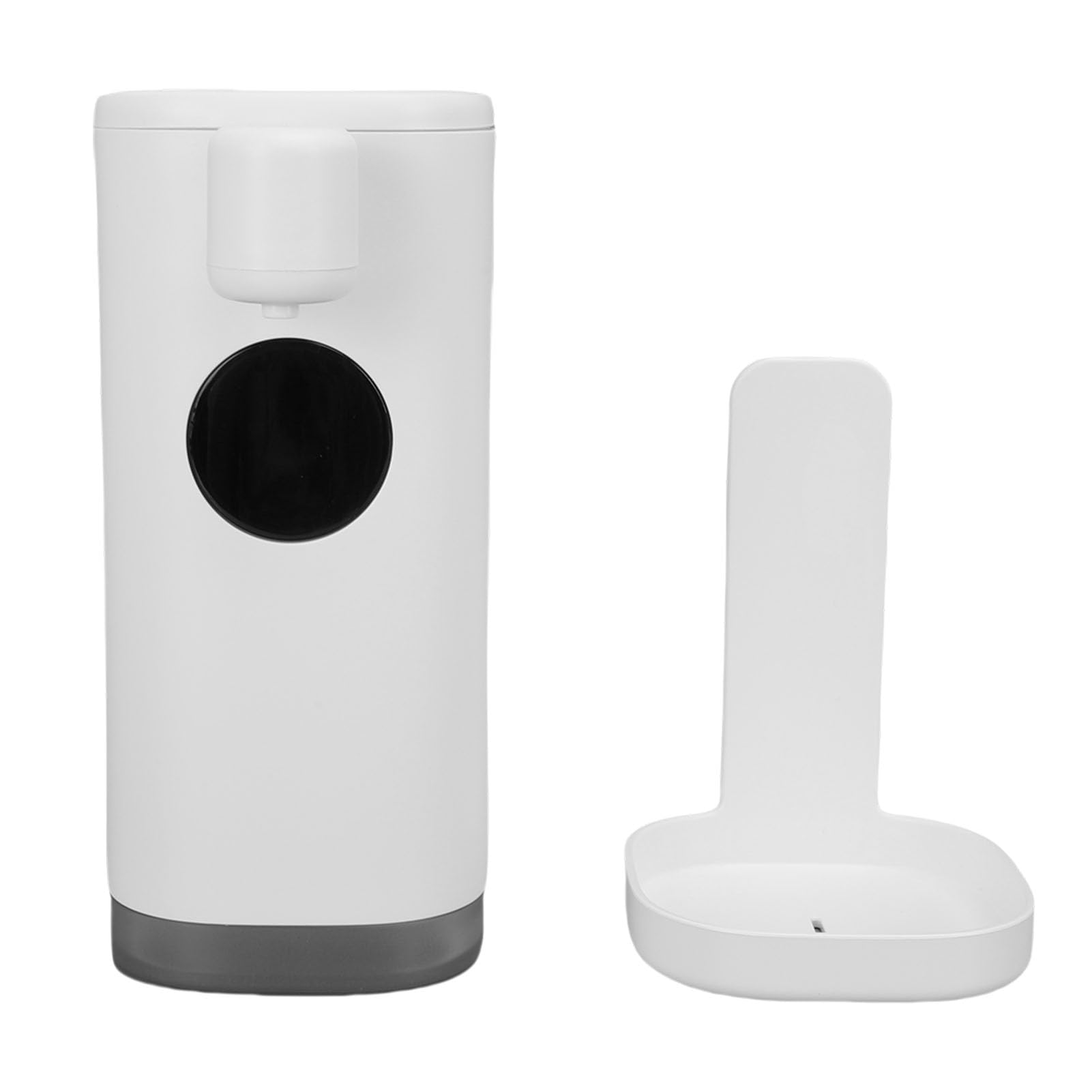 Duokon Dispenser Automatico di Sapone, Supporto a Parete in Schiuma ABS Touchless, Ricaricabile Tramite USB 350 Ml IPX7 con 3 Livelli di Schiuma e Timer da 20 Secondi per Bagno, Ufficio (Erogatore
