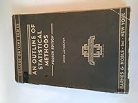 An Outline of Statistical Methods 4 edition B000UDZJCG Book Cover