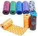 Healthy Clubs Lot de 100 sachets de ramassage pour déjections canines 5 rouleaux