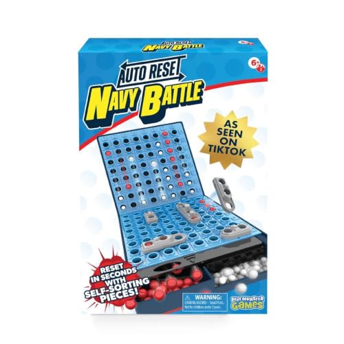 Image of Navy Battle Board Game for Kids Ship Battling Game, Strategy Board Game