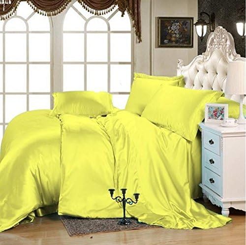 Juego de sábanas de satén de 5 piezas para cama ajustable 100 sedoso y suave se adapta a colchones de hasta 10 pulgadas bolsillos profundos