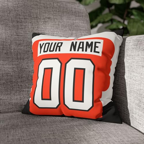 Image of ANTKING Throw Pillow 2 Packs Personalized Custom Any Name Number for Men Women Boy Gifts