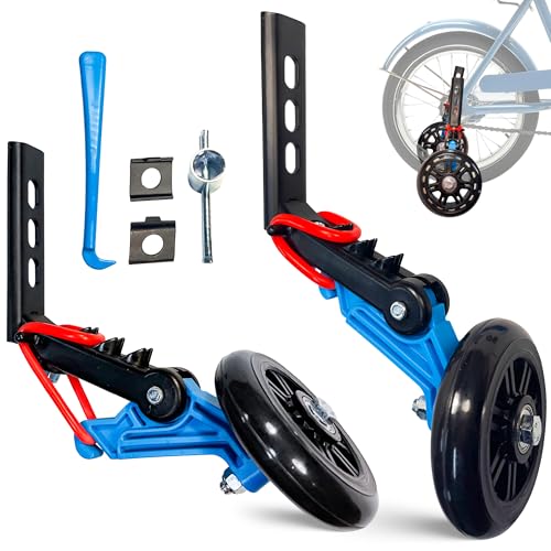 Flex Guiders 2.0 - Training wheels for 14 16 18' kids bikes. Training wheels that teach balance.