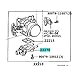 Idle Air Control Motor Compatible With Prelude Compatible With Accord F22A1 2.2L L4 16500-PT2-900 16500PT2900 16500-PE2-900 1990-1996