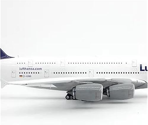 Miniatura 5 de Scale Airplane Model 1400 for Lufthansa Airbus A380 Airplane Model Alloy Aircraft Model Die Cast Airplane Model Exquisite Collection Gift