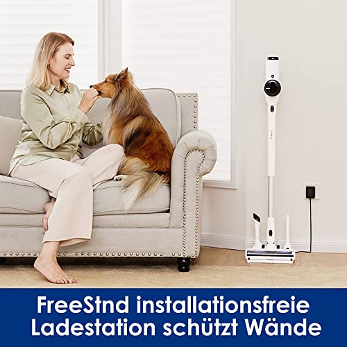 Tineco Pure ONE Air PET kabelloser Smart Staubsauger, leicht, ideal für Tierhaare, leise, leistungsstark, umwandelbar in einen Handstaubsauger, Zeitloses Design, installationsfreie Ladestation – Bild 7